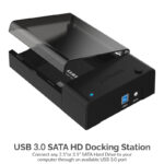 Sabrent SATA Hard Drive Docking Station (ECDFFN) - Image 2
