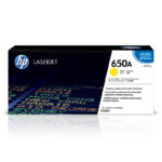 HP 650A Yellow Toner Cartridge (CP5525, M750)