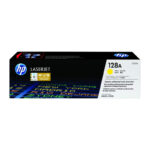 HP 128A Yellow Original LaserJet Toner Cartridge