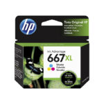 HP 667XL Tri-color High Yield Advantage Original Ink Cartridge