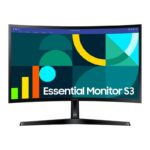 Samsung 24" Essential FHD Curved Monitor, 100Hz, HDMI