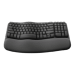 Logitech Wave Keys Wireless Ergonomic Keyboard (Graphite)