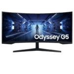 Samsung 34 Inch Odyssey G55T WQHD Curved Gaming Monitor