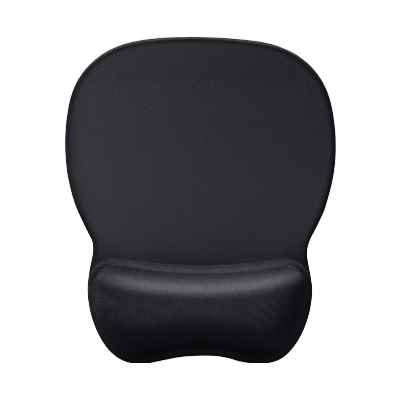 MOUSE PADSTCL - B083NRTG6R X002YU2SSR Soqool Gel Mouse Pad with Wrist Rest (Black) - Image 1