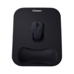 Gimars Gel Mouse Pad with Wrist Rest (Black)