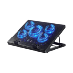 Kootek 5-Fan Laptop Cooling Pad 12"-17" (Blue)