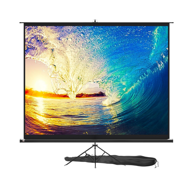 PROJECTOR SCREENSTCL - B07ZQSZPYT PropVue 120" 4:3 Projector Screen with Stand - Image 1