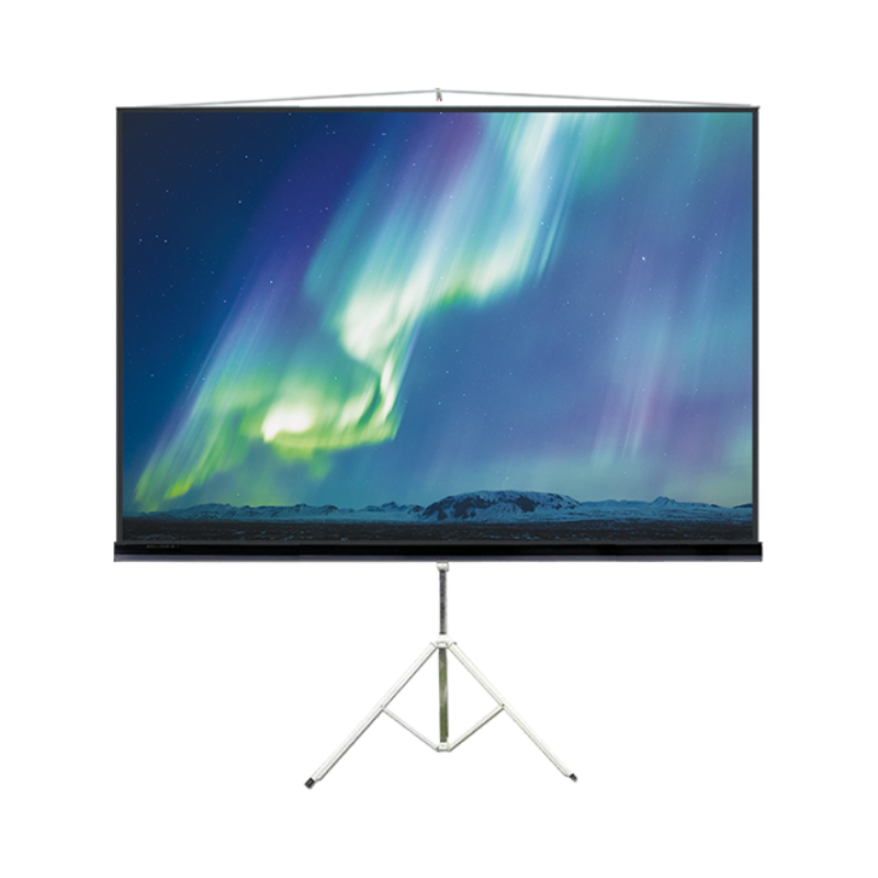 PROJECTOR SCREENSTCL - KPS-113 Klip Xtreme KPS-113 Tripod Projection Screen 92" - Image 1