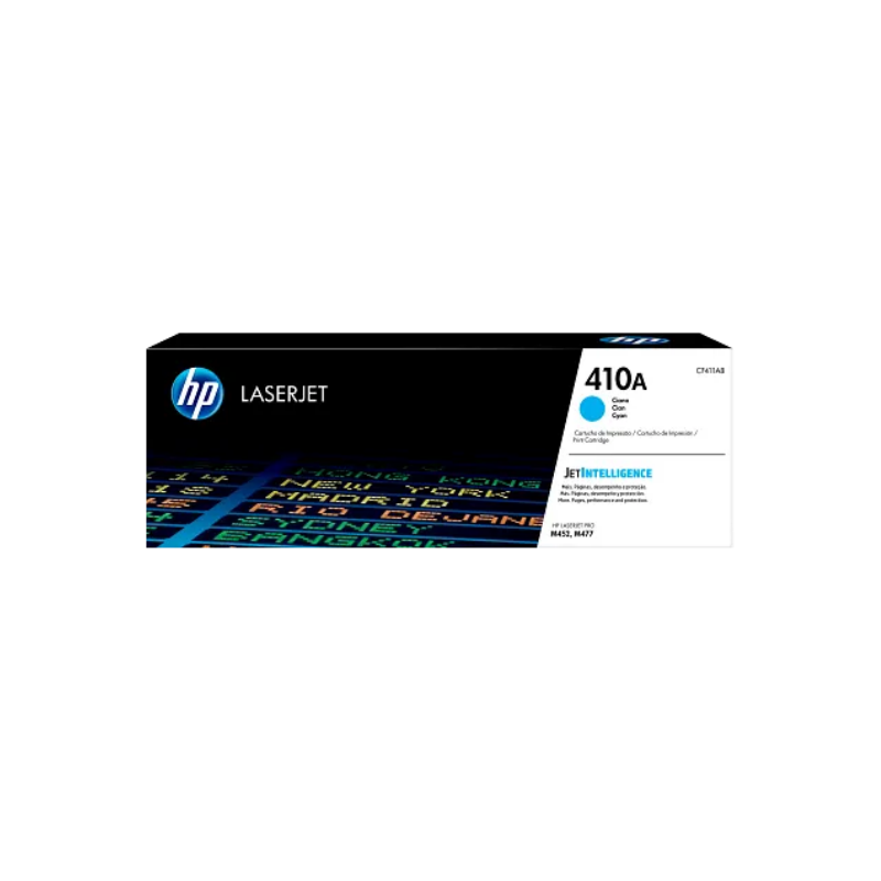 TONERTCL - 1PCF411A HP 410A Cyan LaserJet Toner - CF411A - Image 1