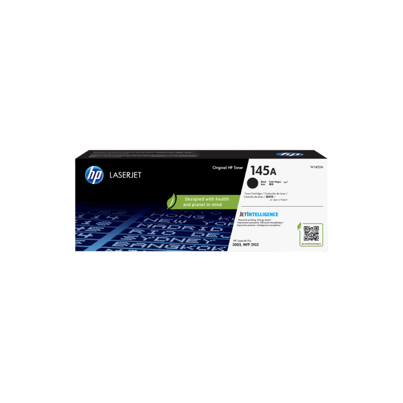 TONERTCL - 1PW1450A HP 145A Black LaserJet Toner - W1450A - Image 1