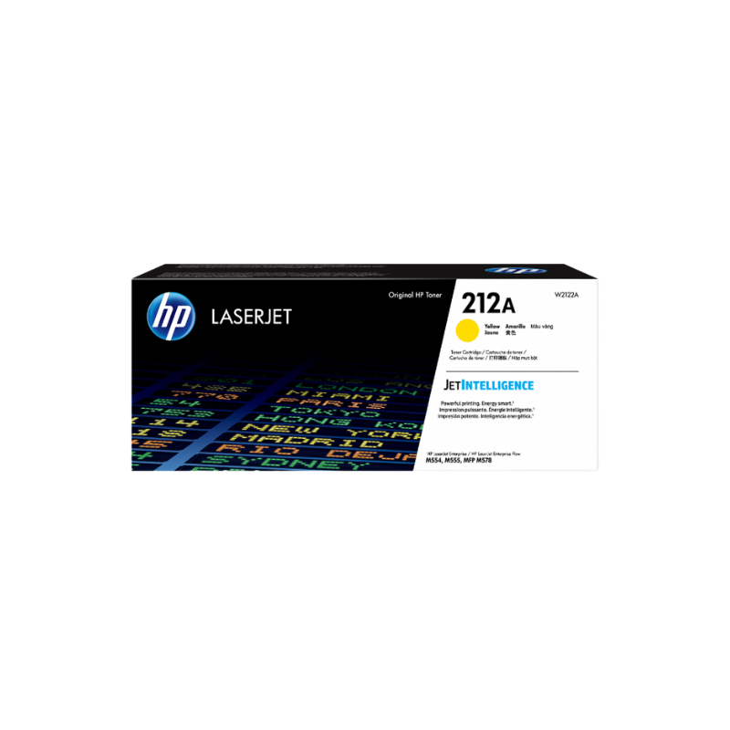 TONERTCL - 1PW2122A HP 212A Yellow LaserJet Toner - W2122A - Image 1
