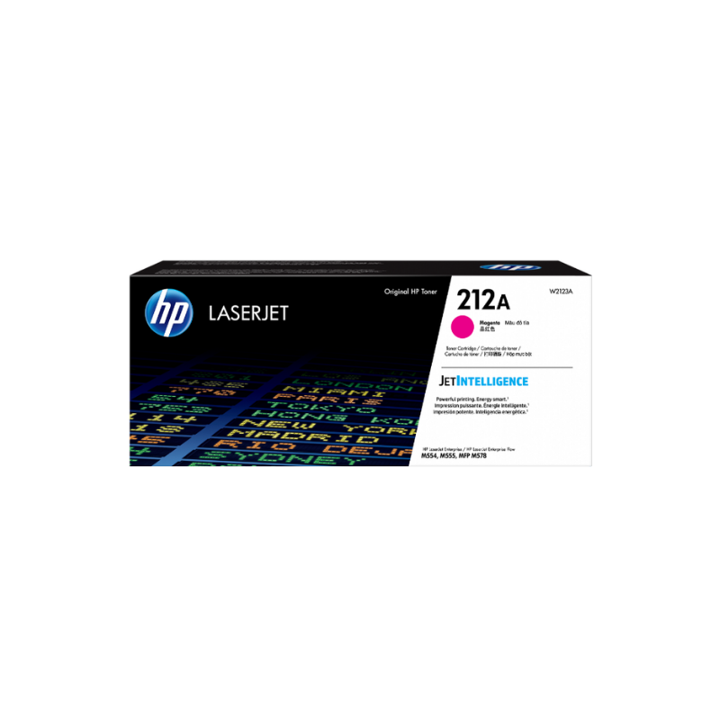 TONERTCL - 1PW2123A HP 212A Magenta LaserJet Toner - W2123A - Image 1