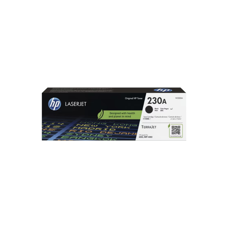 TONERTCL - 1PW2300A HP 230A Black LaserJet Toner - W2300A - Image 1