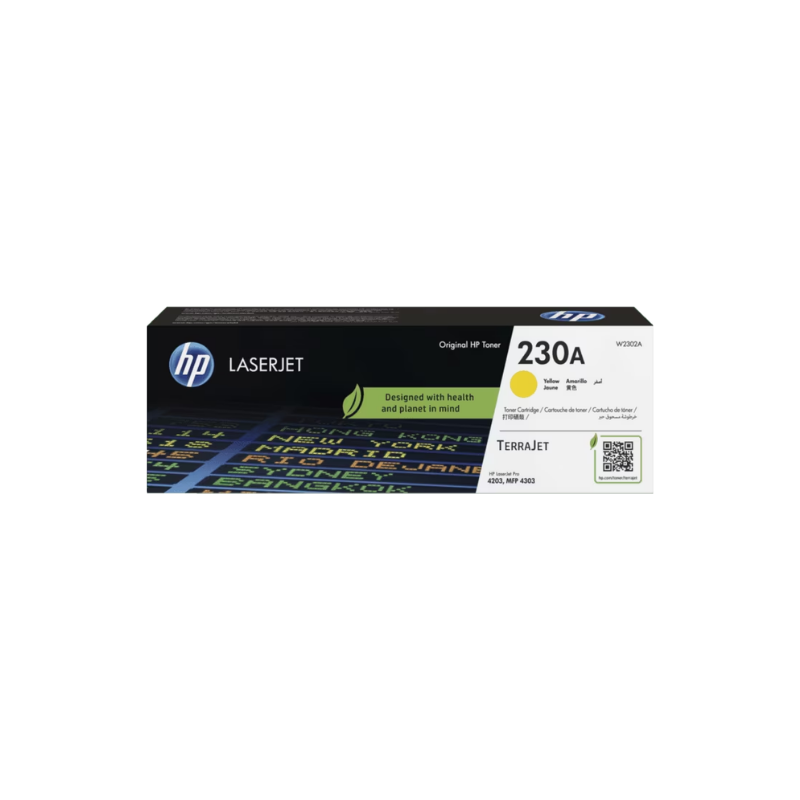 TONERTCL - 1PW2302A HP 230A Yellow LaserJet Toner - W2302A - Image 1
