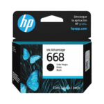 HP 668 Black Ink Cartridge - 7FP37VL