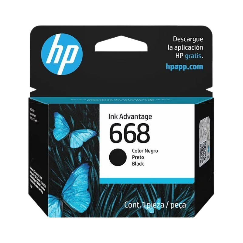 CARTRIDGESTCL - 7FP37VL HP 668 Black Ink Cartridge - 7FP37VL - Image 1