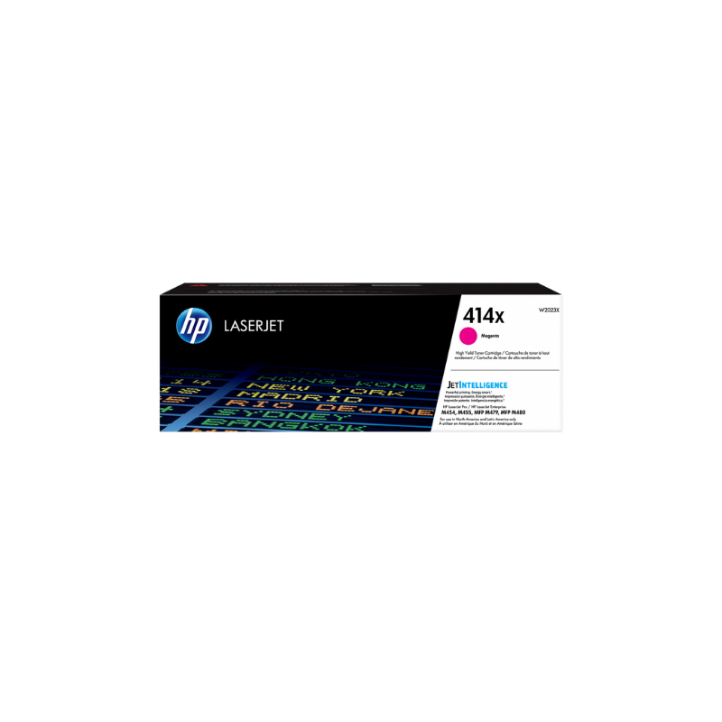 TONERTCL - 1PW2023X HP 414X Magenta High Yield LaserJet Toner - W2023X - Image 1