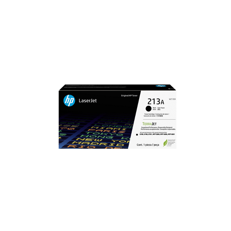 TONERTCL - 1PW2130A HP 213A Black LaserJet Toner - W2130A - Image 1