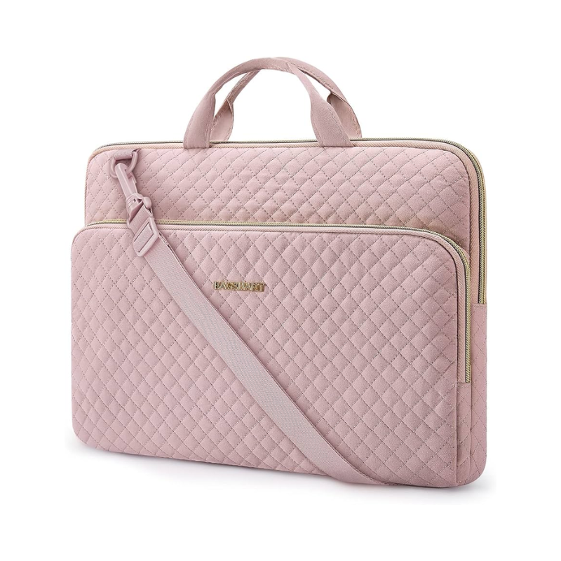 BAGSCASESTCL - BM0303003 BAGSMART 15.6" Laptop Sleeve Bag (Pink) - Image 1