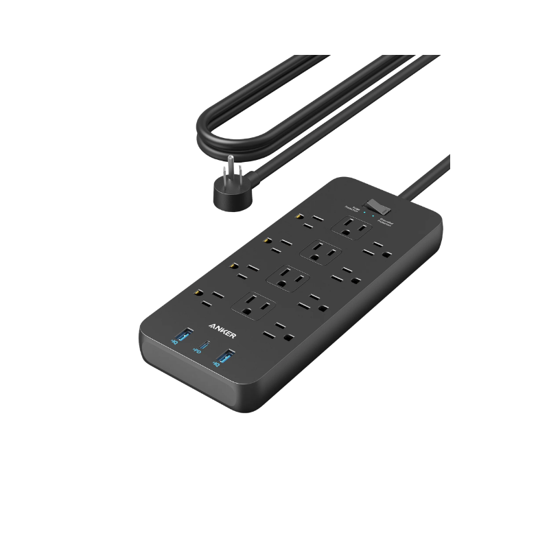 POWER PROTECTIONDESKTOPTCL - A9192114 Anker 351 12-Outlet Surge Protector - A9192114 - Image 1