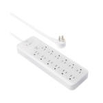Amazon Basics 12-Outlet Surge Protector 4000J (White)