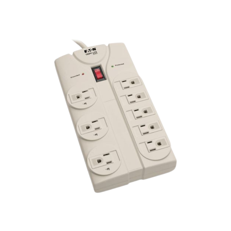 POWER PROTECTIONDESKTOPTCL - TLP808 Tripp Lite Protect It! 8-Outlet Surge Protector - TLP808 - Image 1