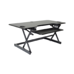 Rocelco 46" Adjustable Desk Riser with Triple Monitor Mount