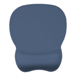 EooCoo Ergonomic Mouse Pad with Memory Foam Wrist Rest, Blue Navy - B0CCTH545N