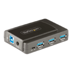 StarTech.com 7-Port USB-A Hub with Power Adapter, Black - 5G7AS-USB-A-HUB
