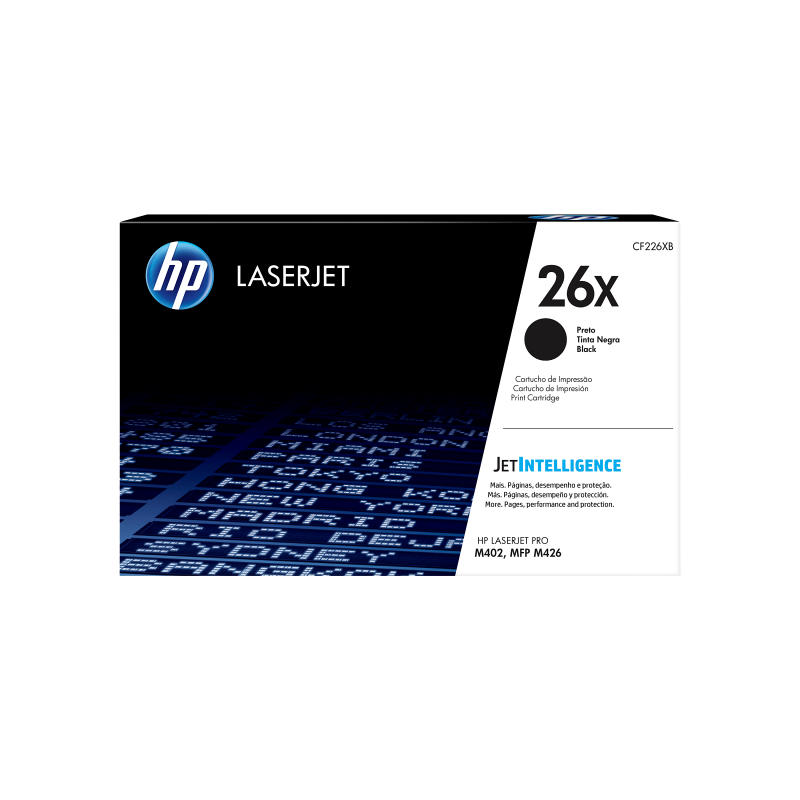TONERTCL-1PCF226X HP 26X Black High Yield LaserJet Toner - CF226X - Image 1